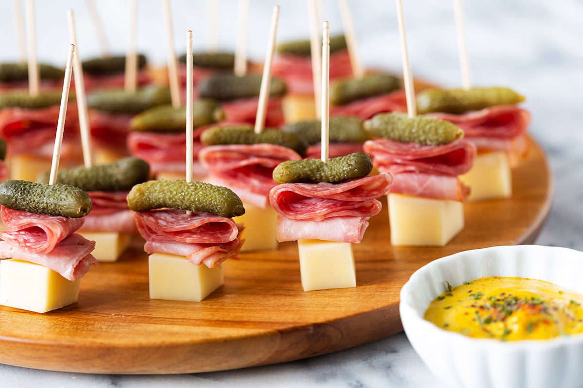 Cuban Sandwich Skewers for Party