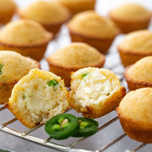 Skillet-Style Savory Cornbread Muffins