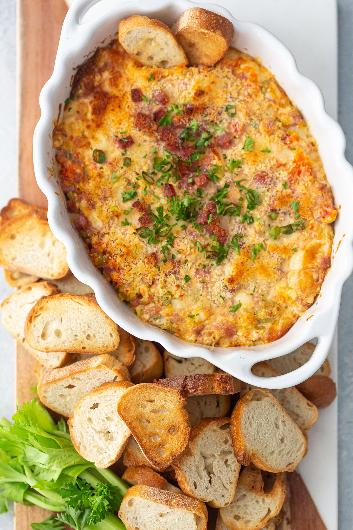 Mardi Gras Appetizer, Muffuletta Dip