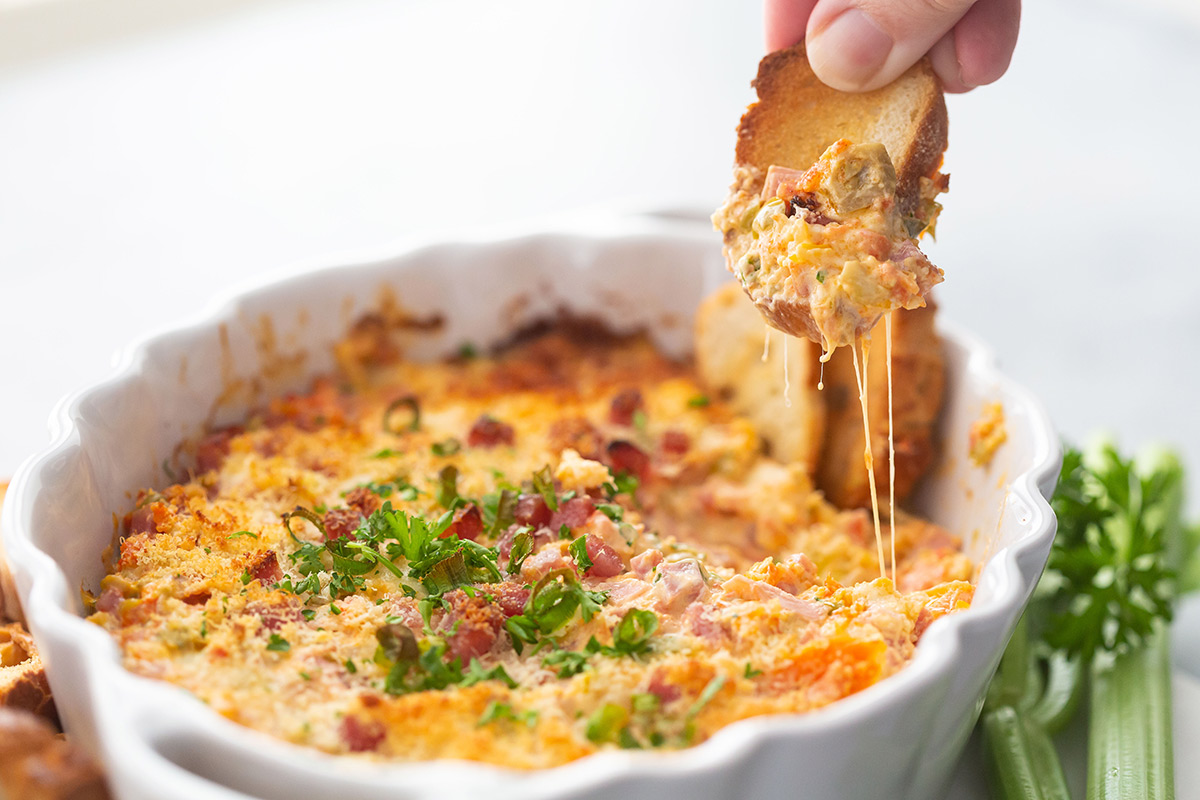 New Orleans Muffuletta Dip