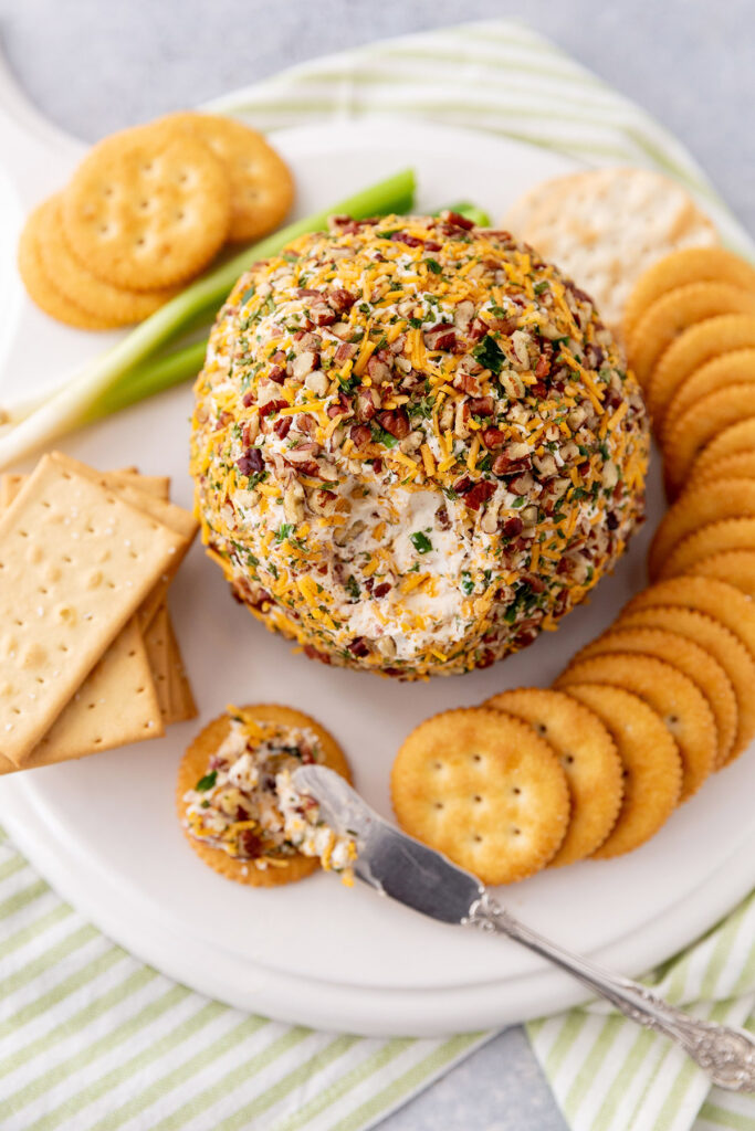 The Best Ranch Cheese Ball - Best Appetizers