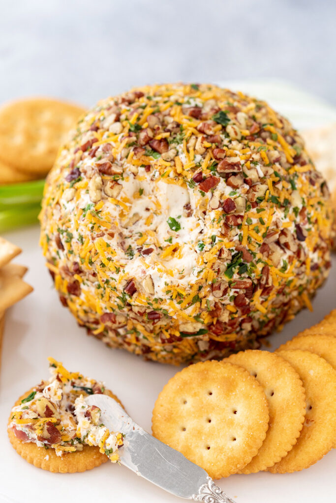 The Best Ranch Cheese Ball - Best Appetizers