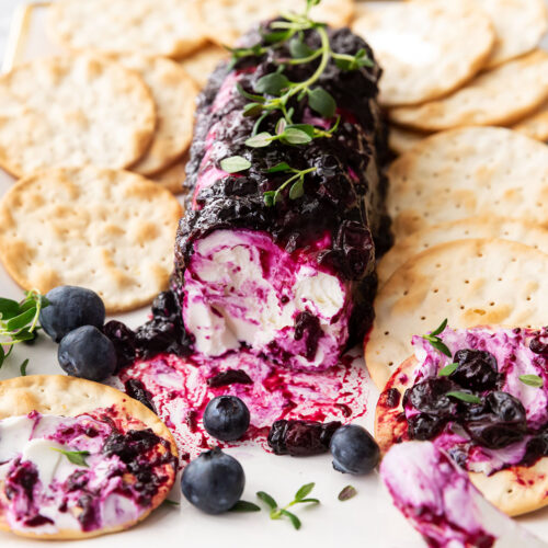 blueberry goat cheese appetizer