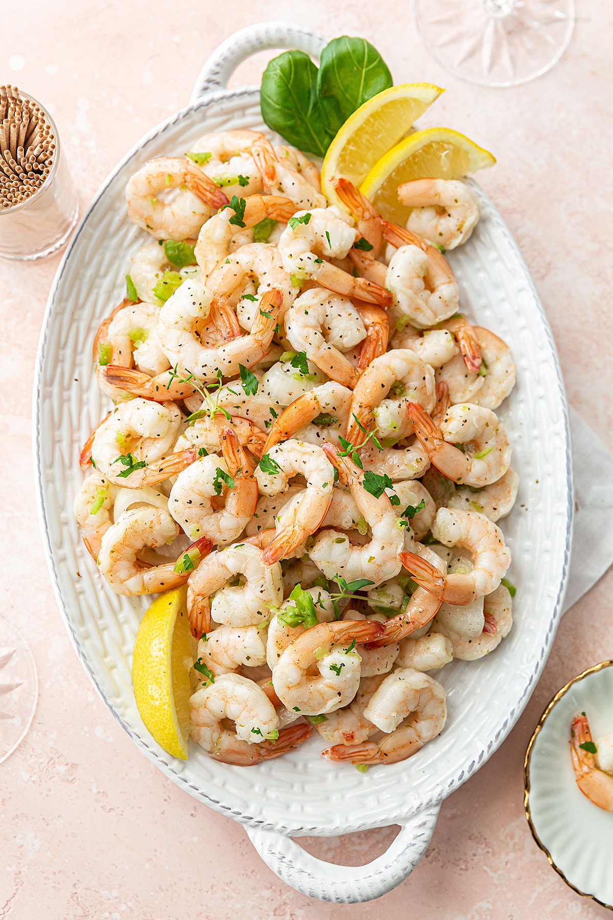 Creamy Garlic Shrimp - Ahead of Thyme