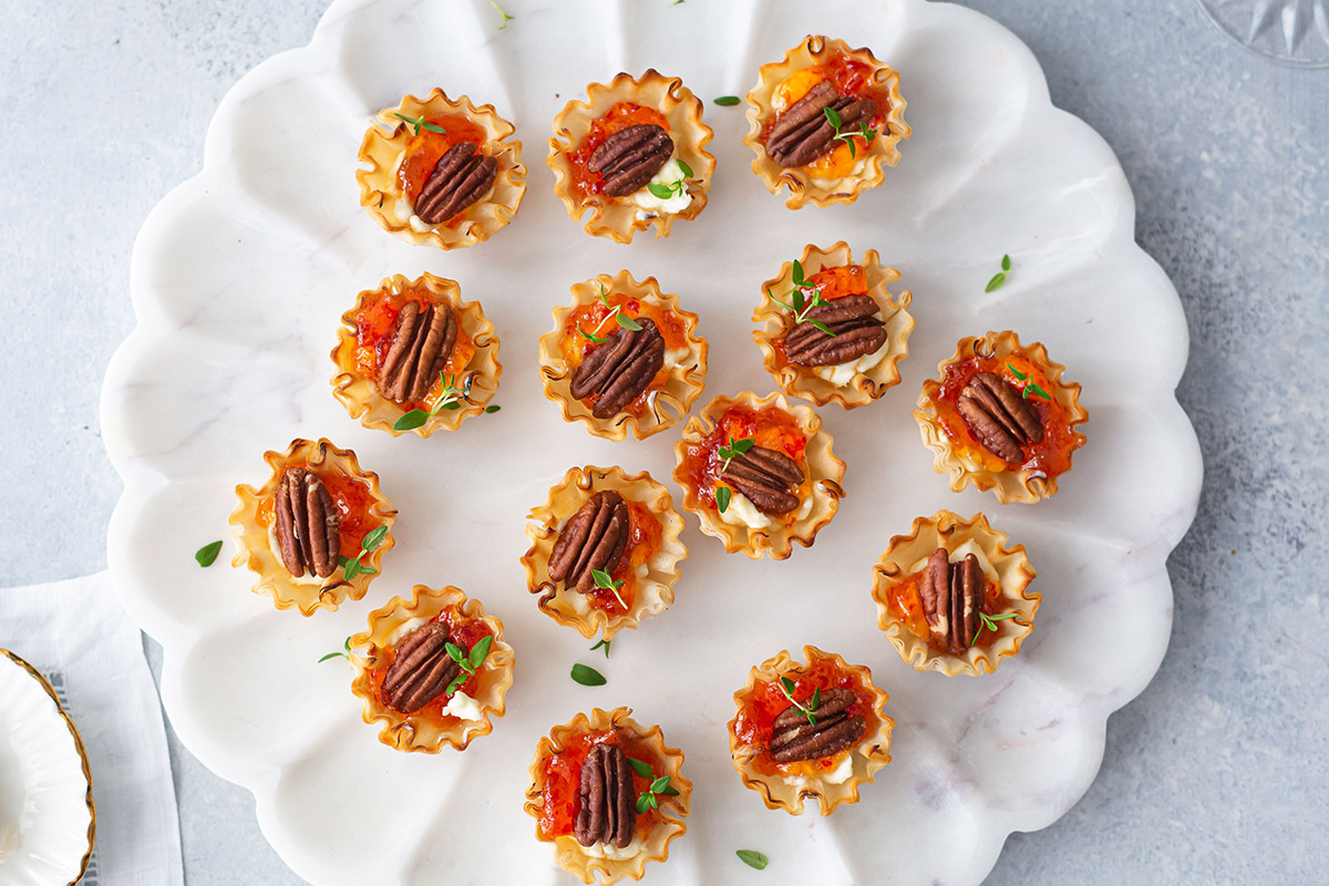 cream cheese pepper jelly bites