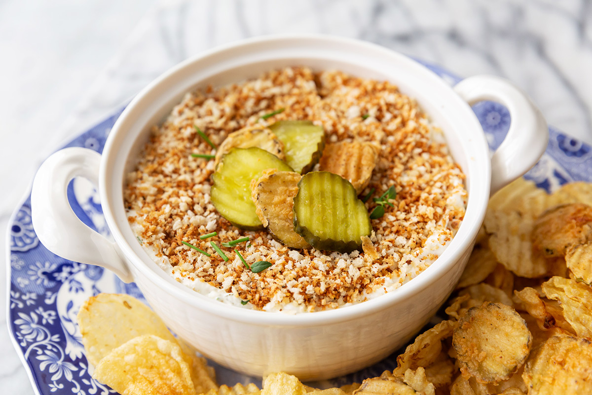 Fried Pickle and Ranch Dip