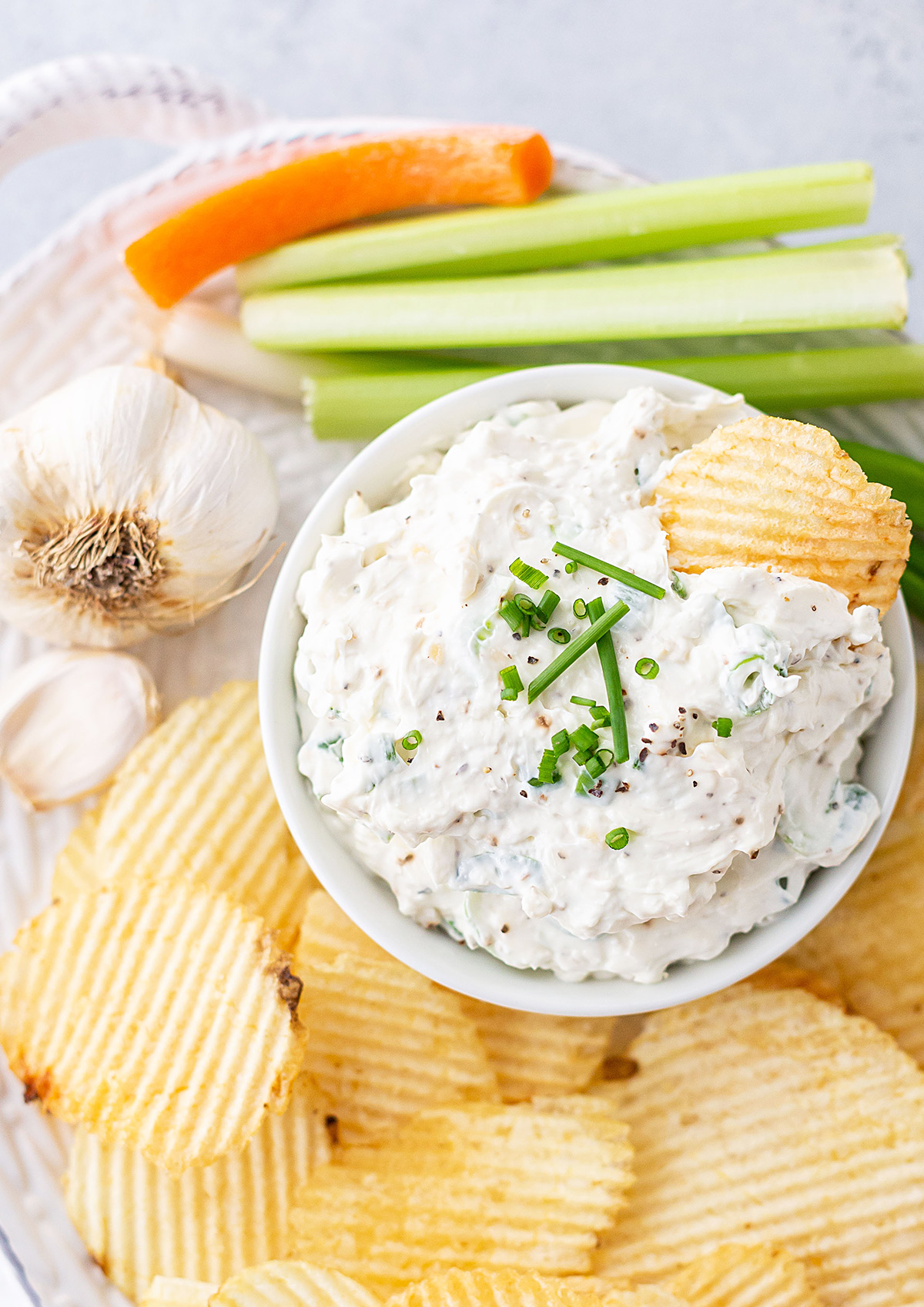 Creamy Garlic Dip Recipe