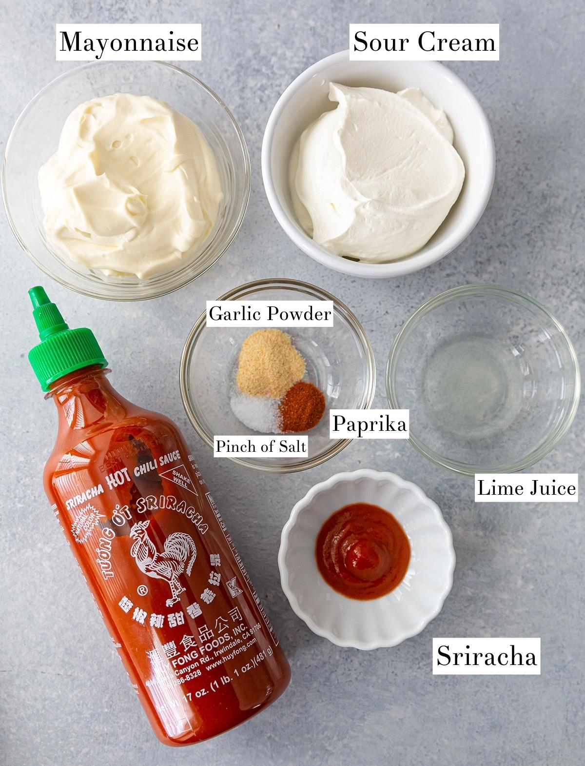 Creamy Sriracha Dipping Sauce Recipe