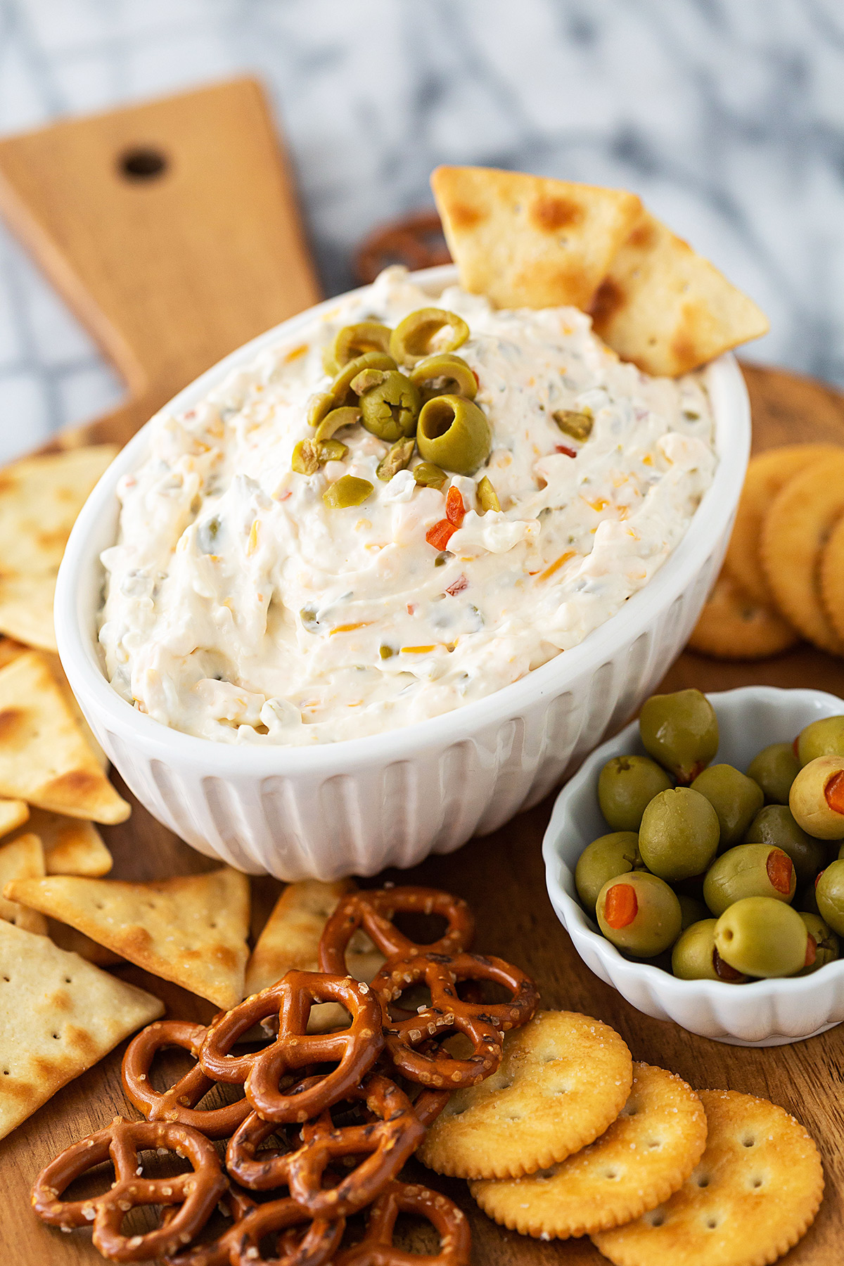 olive dip recipe with cream cheese