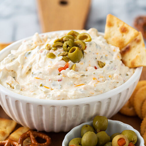 Olive Dip with Cream Cheese