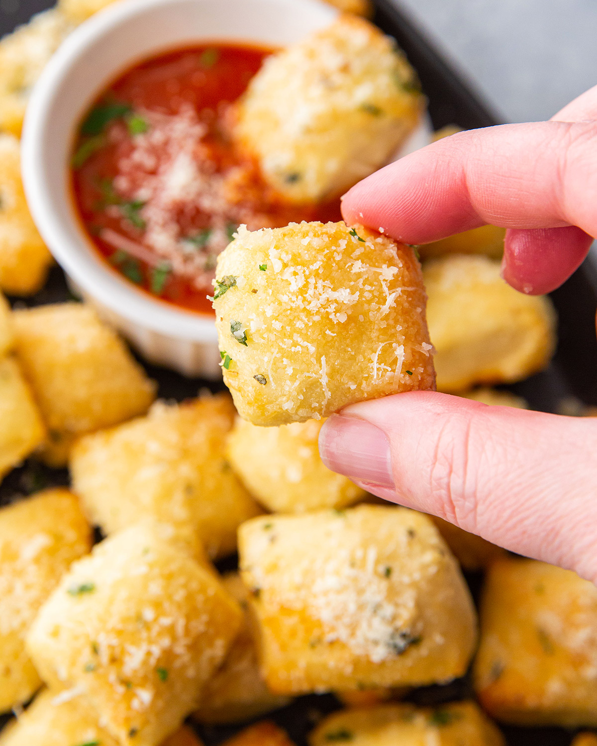 Parmesan Bread Bites Recipe