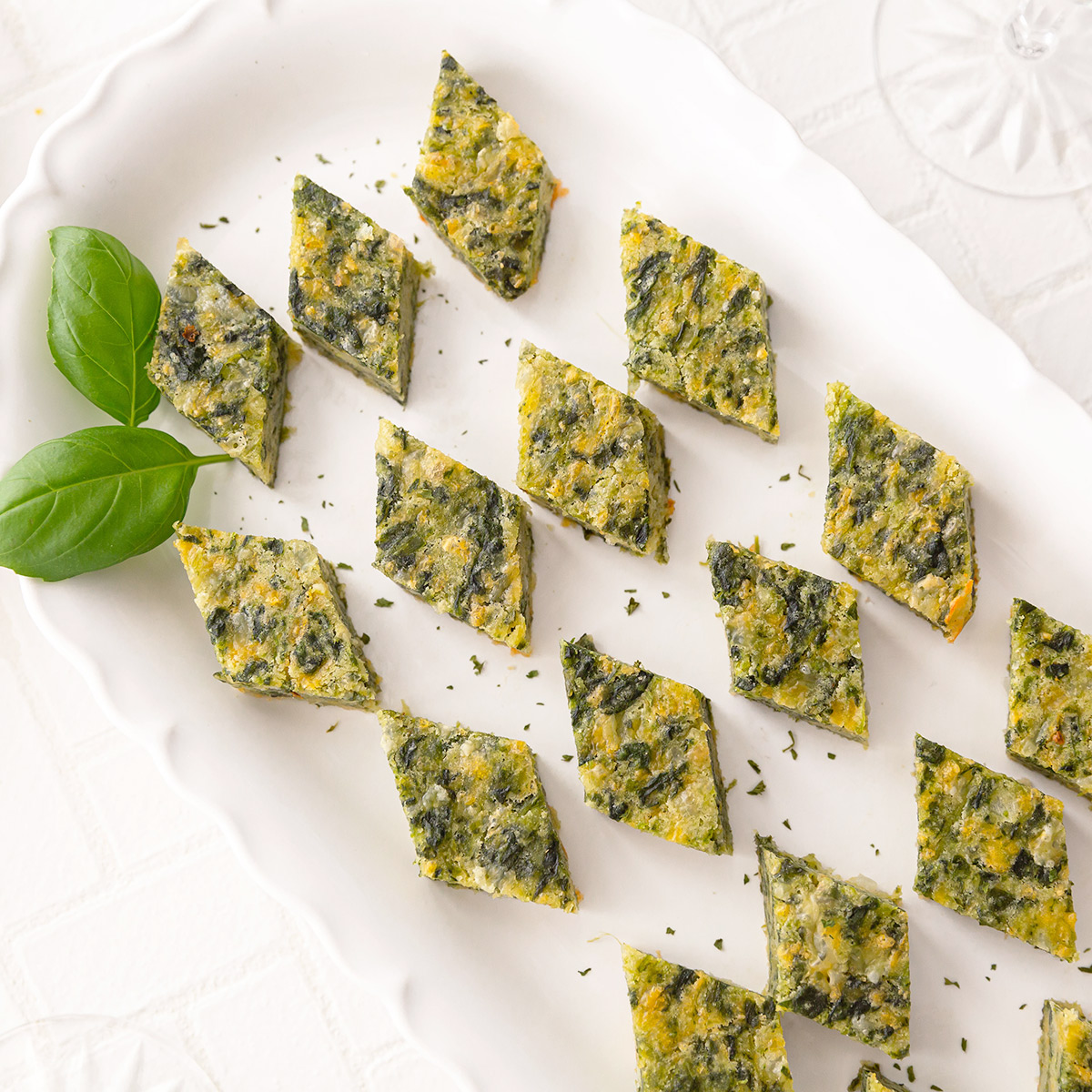 Easy Spinach Squares 