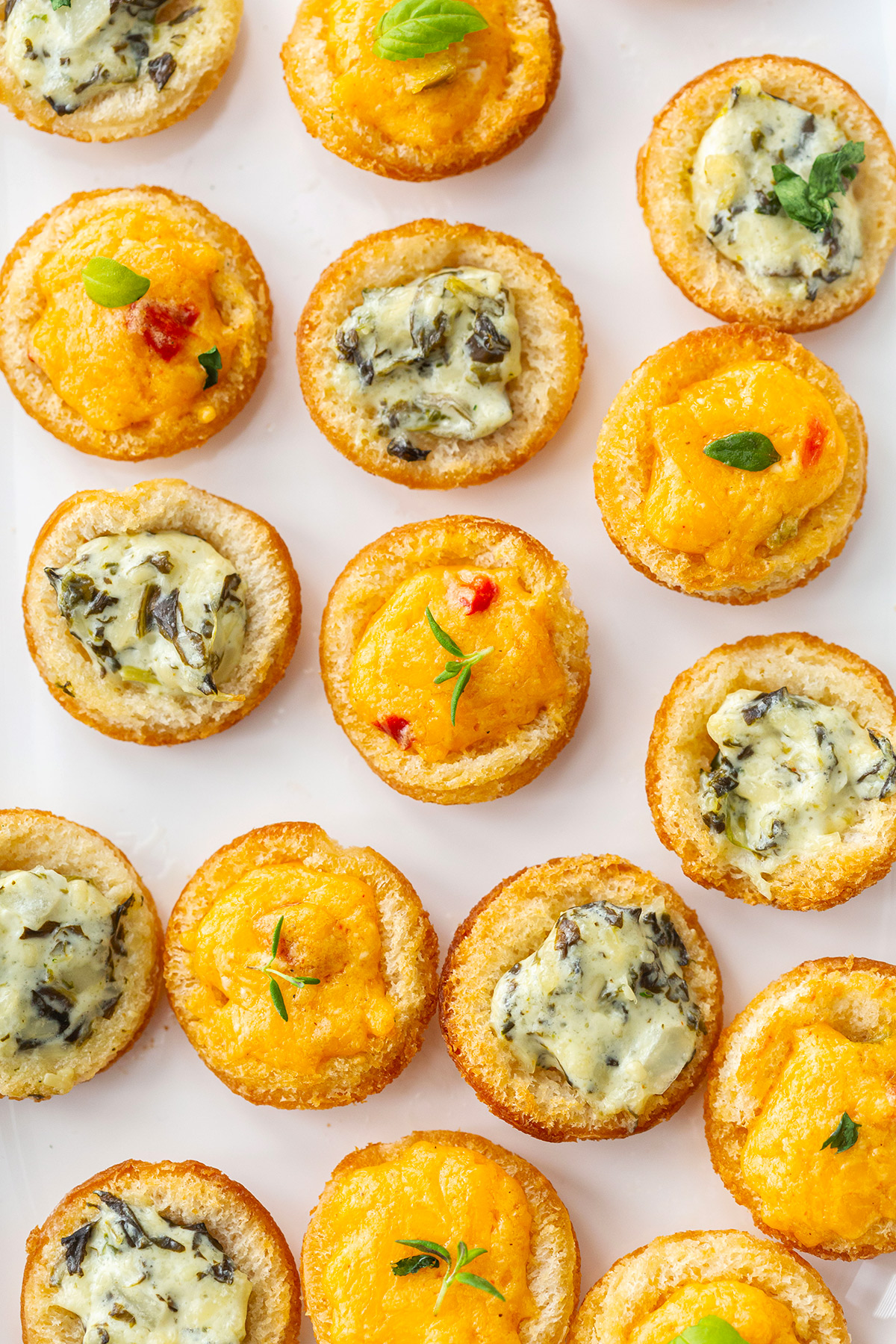 Quiche Toast Cups