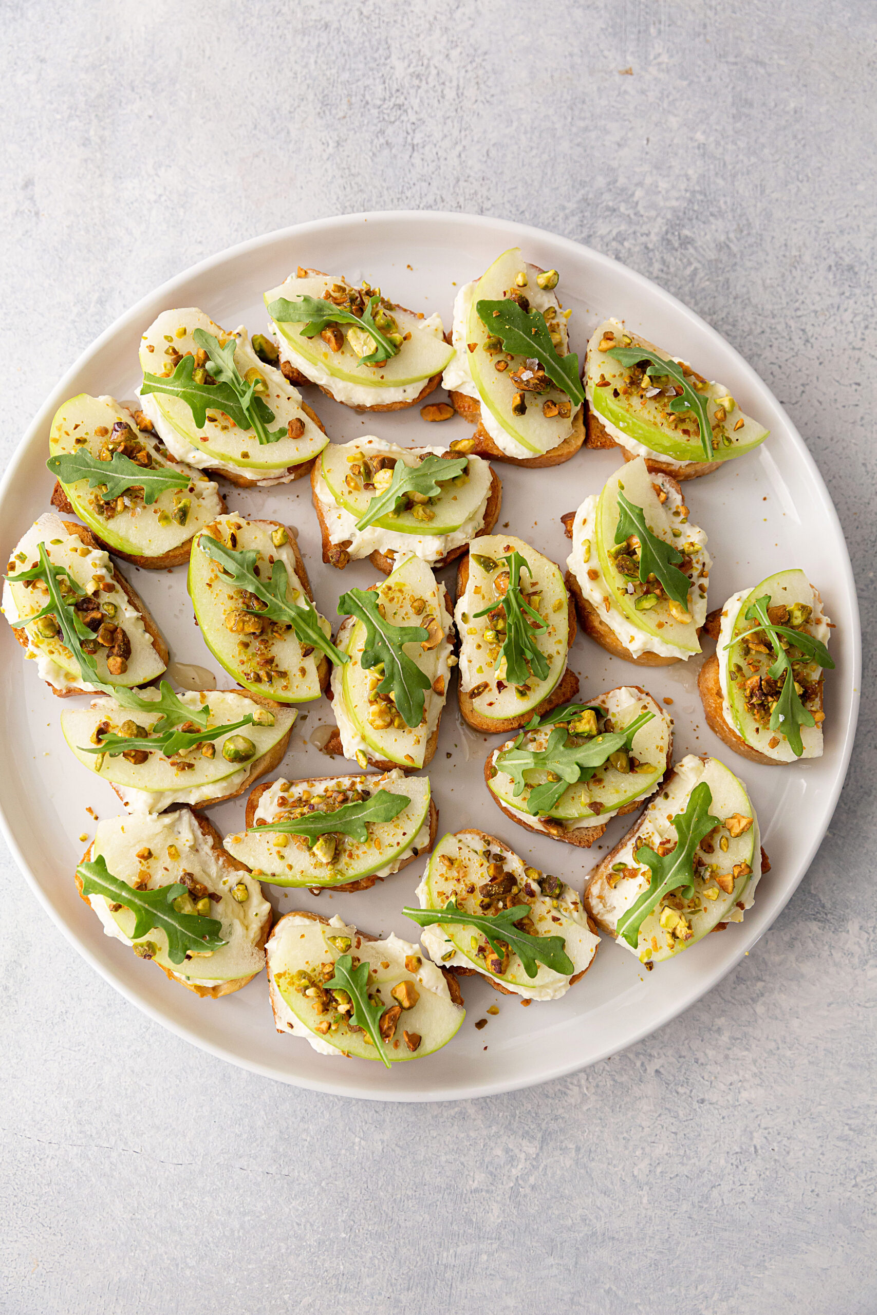 Whipped Ricotta Crostini with Honey