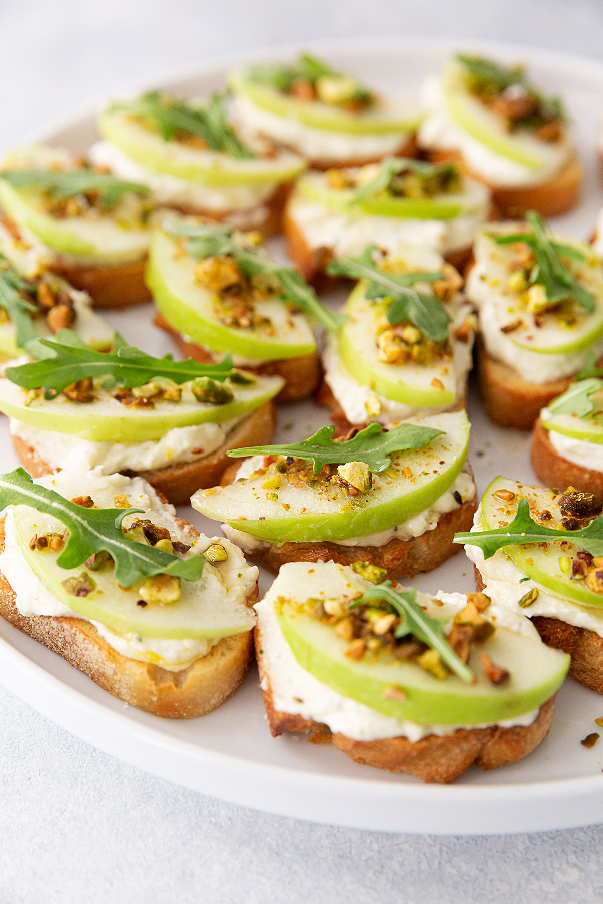 Whipped Ricotta Crostini Appetizer