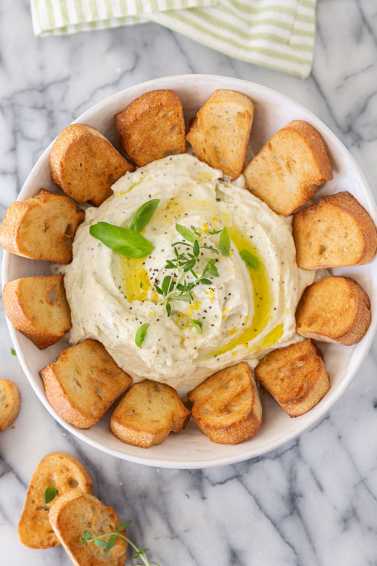 Easy Whipped Ricotta Dip