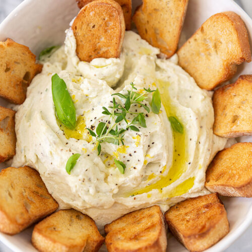 Easy Whipped Ricotta Dip