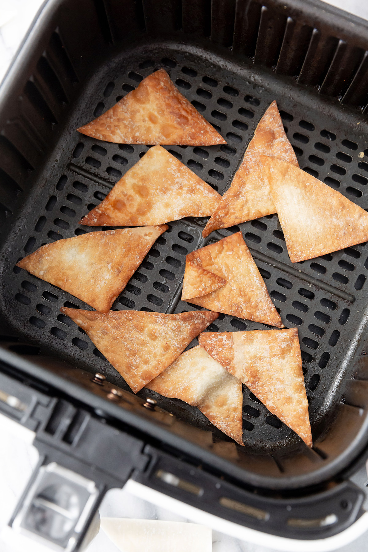 Air Fried Wonton Chips