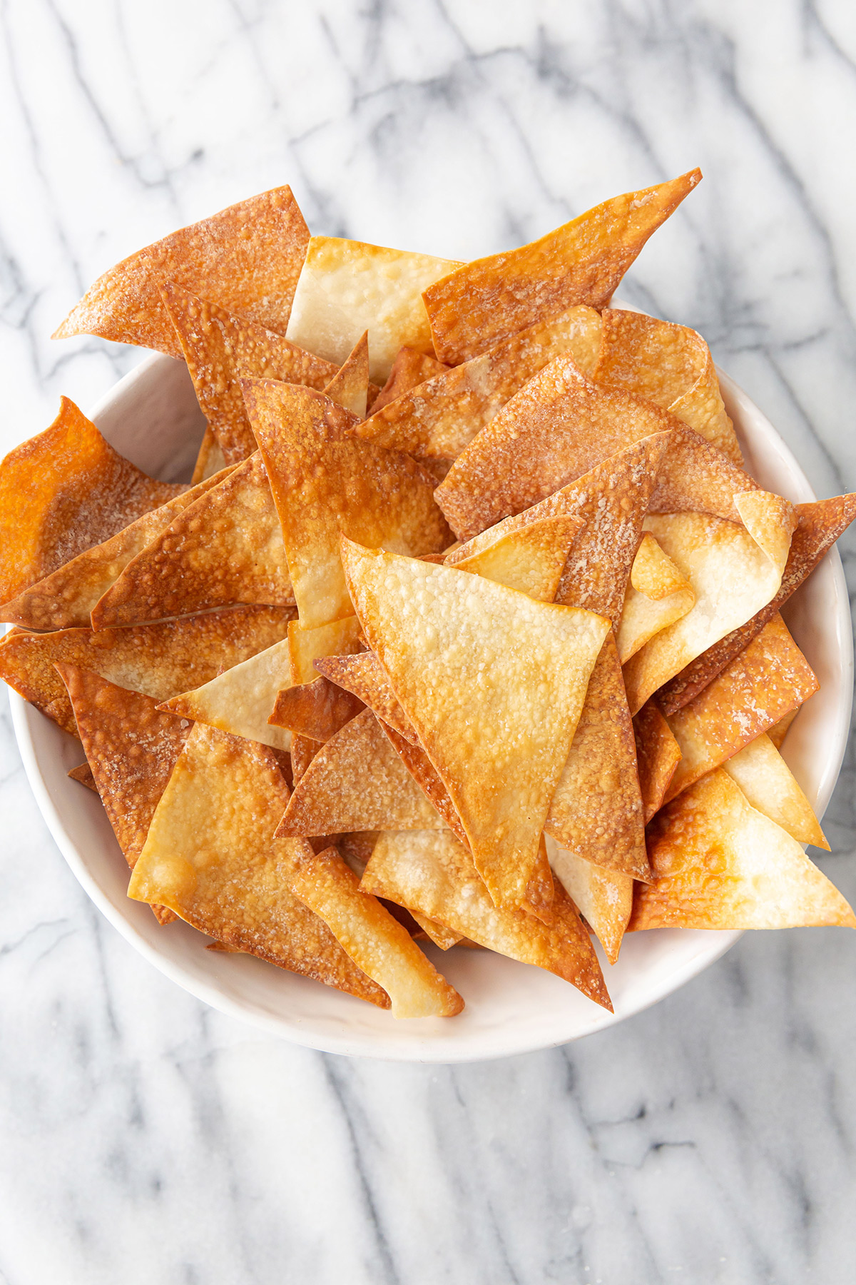 Air Fryer Wonton Chips