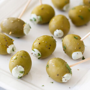 Blue Cheese Stuffed Green Olives