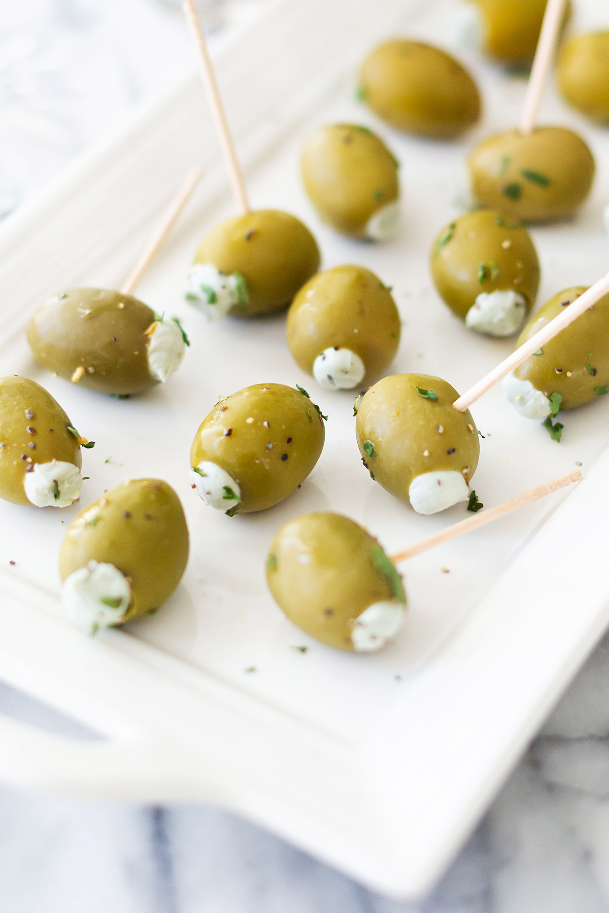 cheese stuffed olives