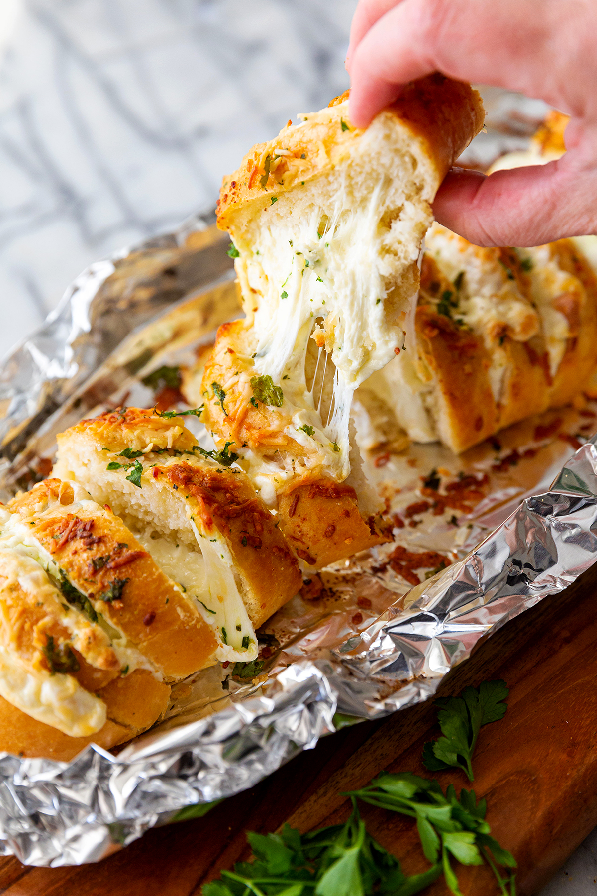 Cheesy Stuffed Garlic Bread - Best Appetizers