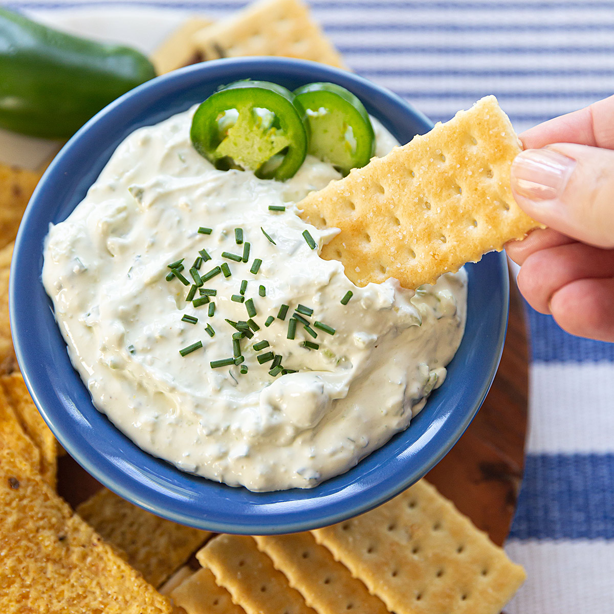 Jalapeno Cream Cheese Dip Best Appetizers