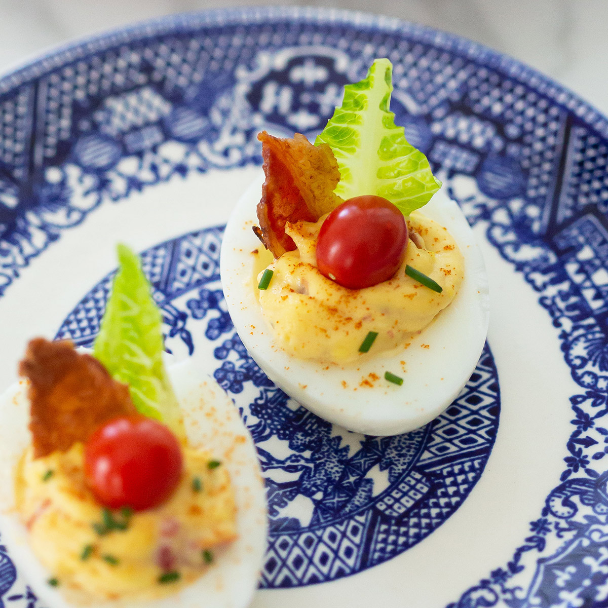 BLT Deviled Eggs Recipe