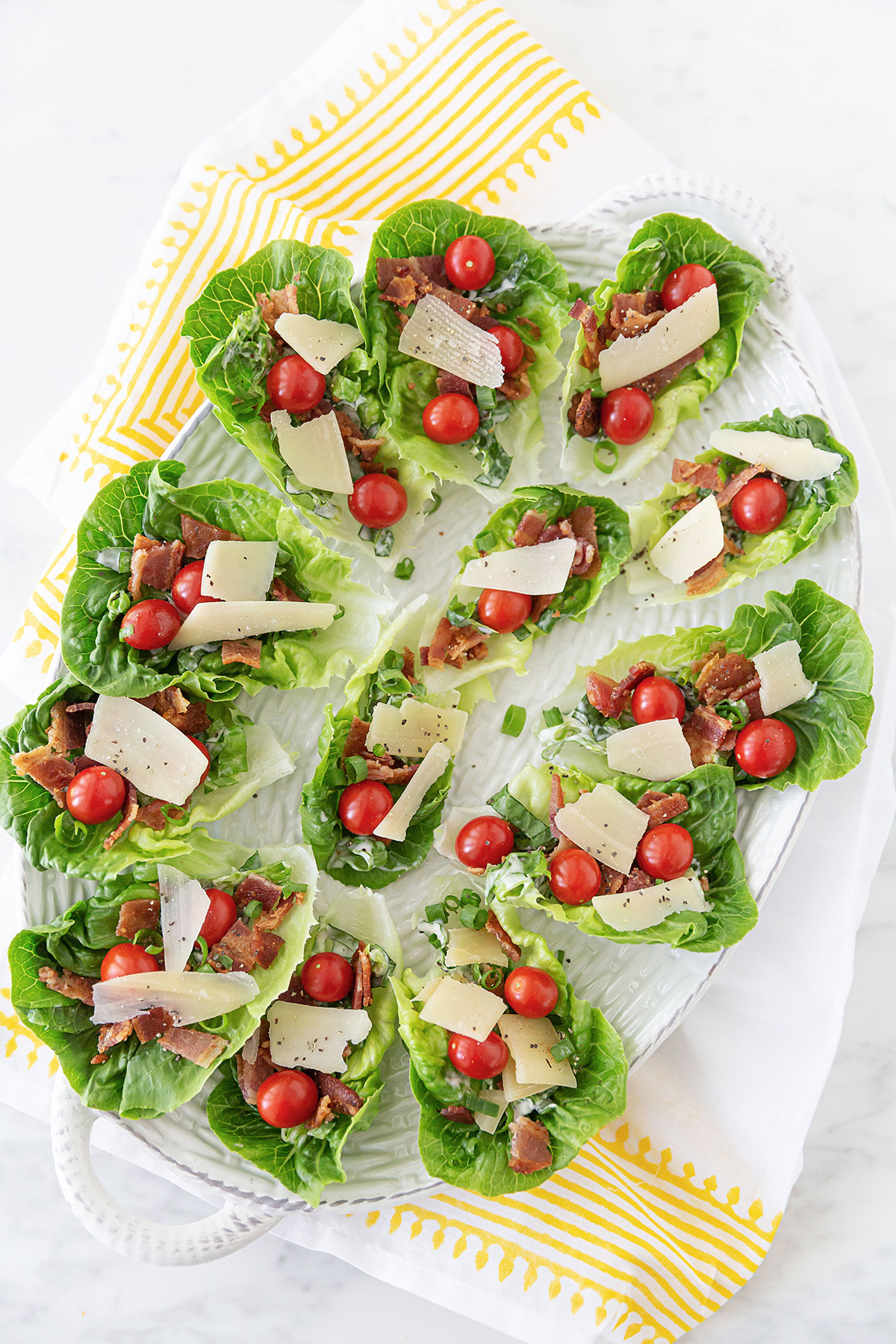 BLT Salad Bites (Mini Lettuce Wraps)