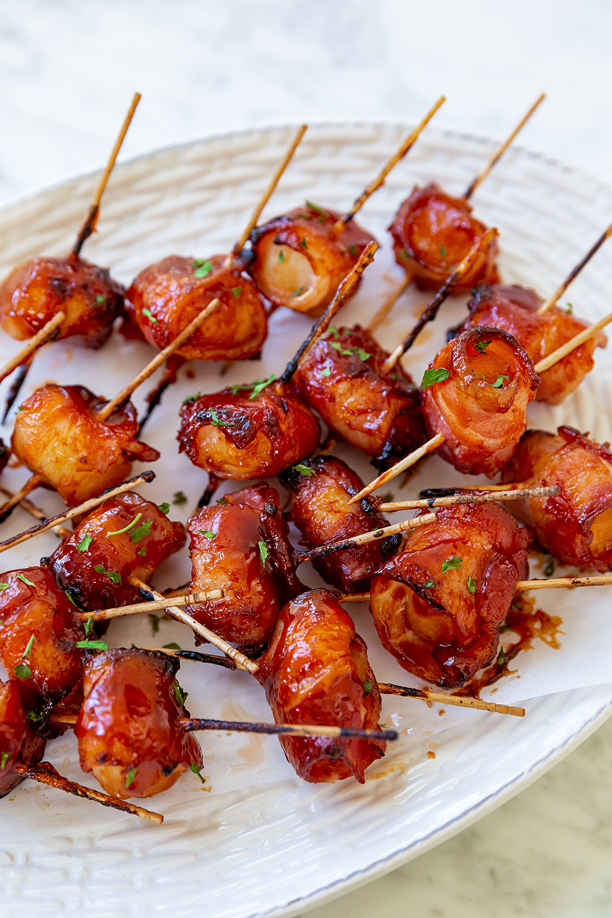 Bacon Wrapped Water Chestnuts