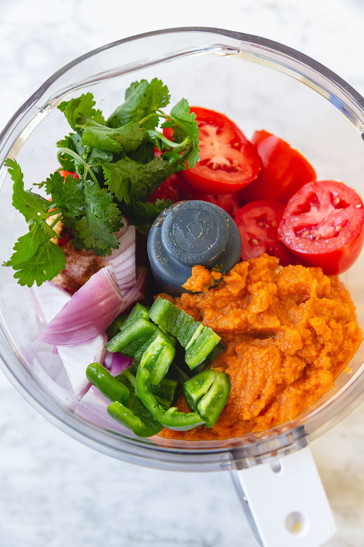 Ingredients for Pumpkin Salsa