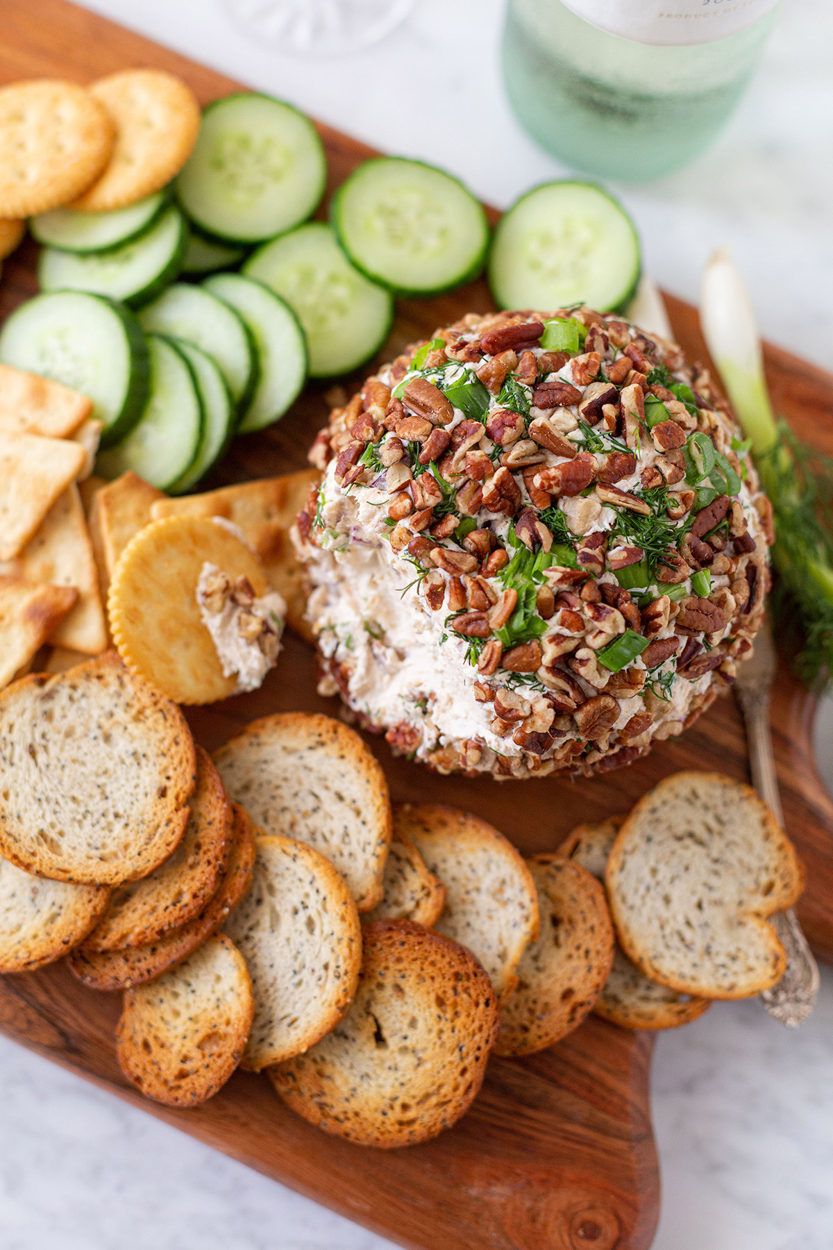 Smoked Salmon Cheese Ball Recipe