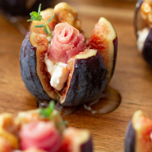 Stuffed Figs with Goat Cheese