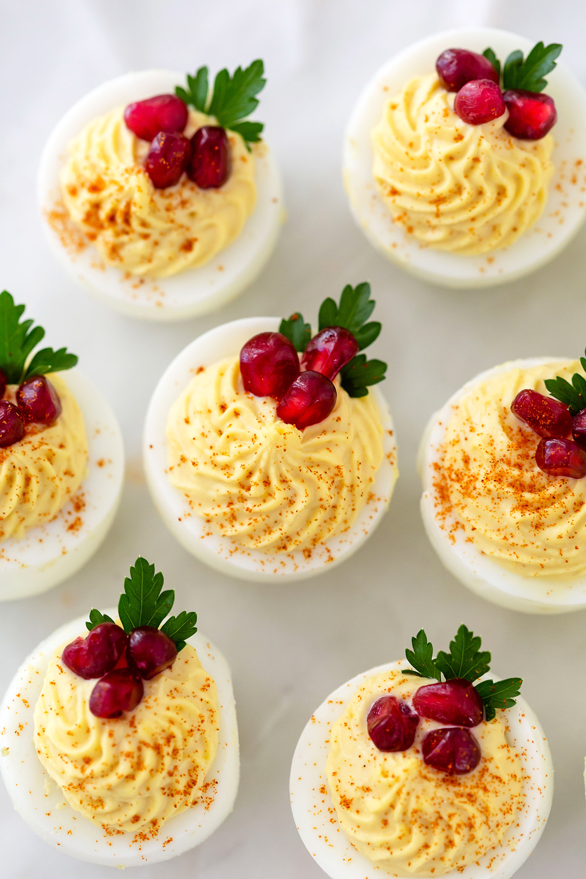 Holiday Deviled Eggs