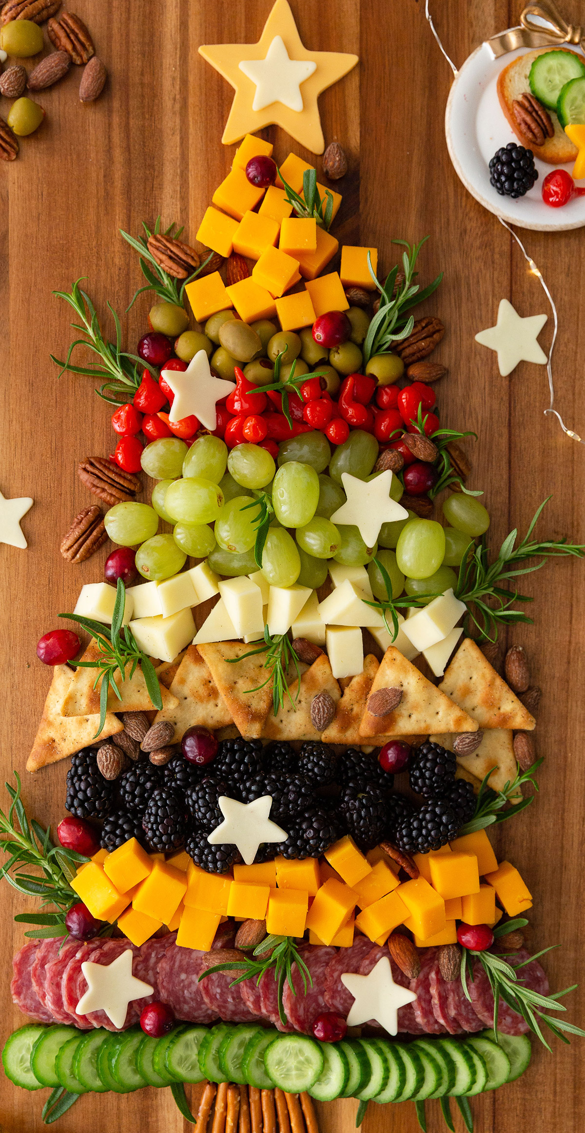 Christmas Tree Cheese Board