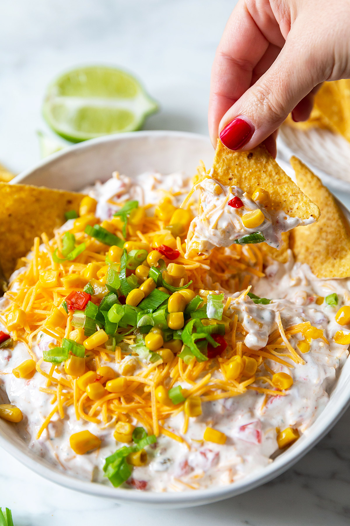 Fiesta Dip with Sour Cream