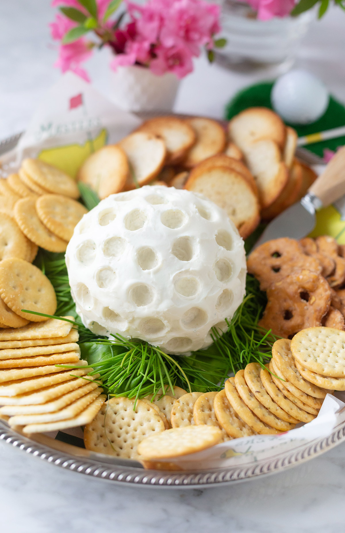 Masters Golf Cheese Ball Appetizer