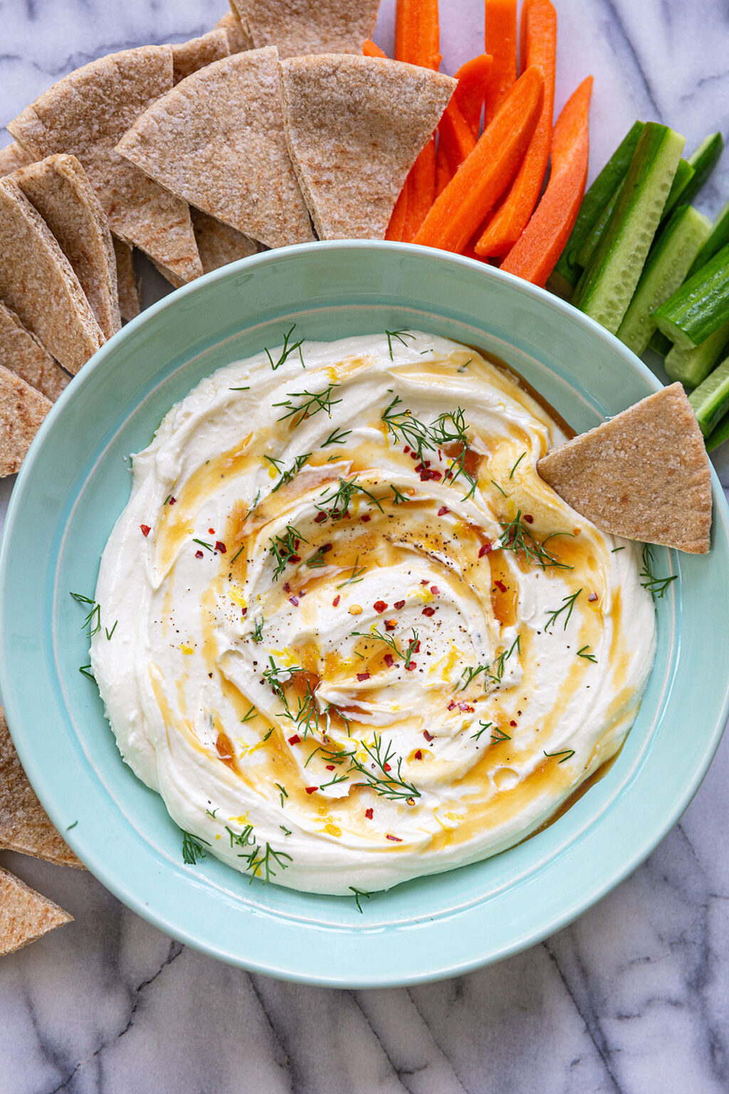 Whipped Feta with Honey - Best Appetizers