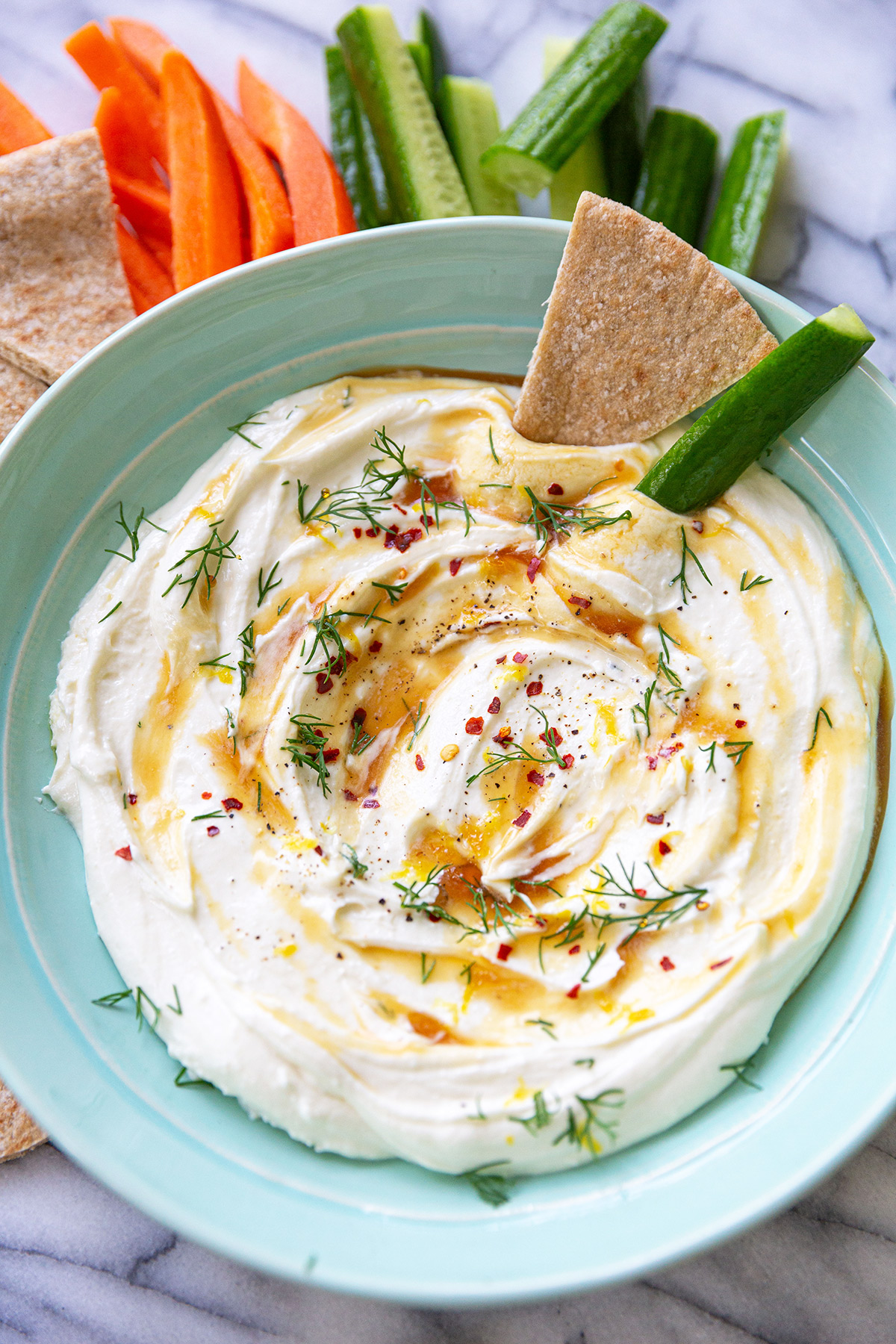 Whipped Feta with Honey