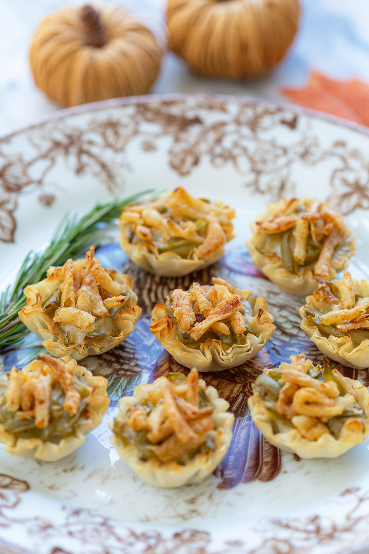 green bean casserole appetizer