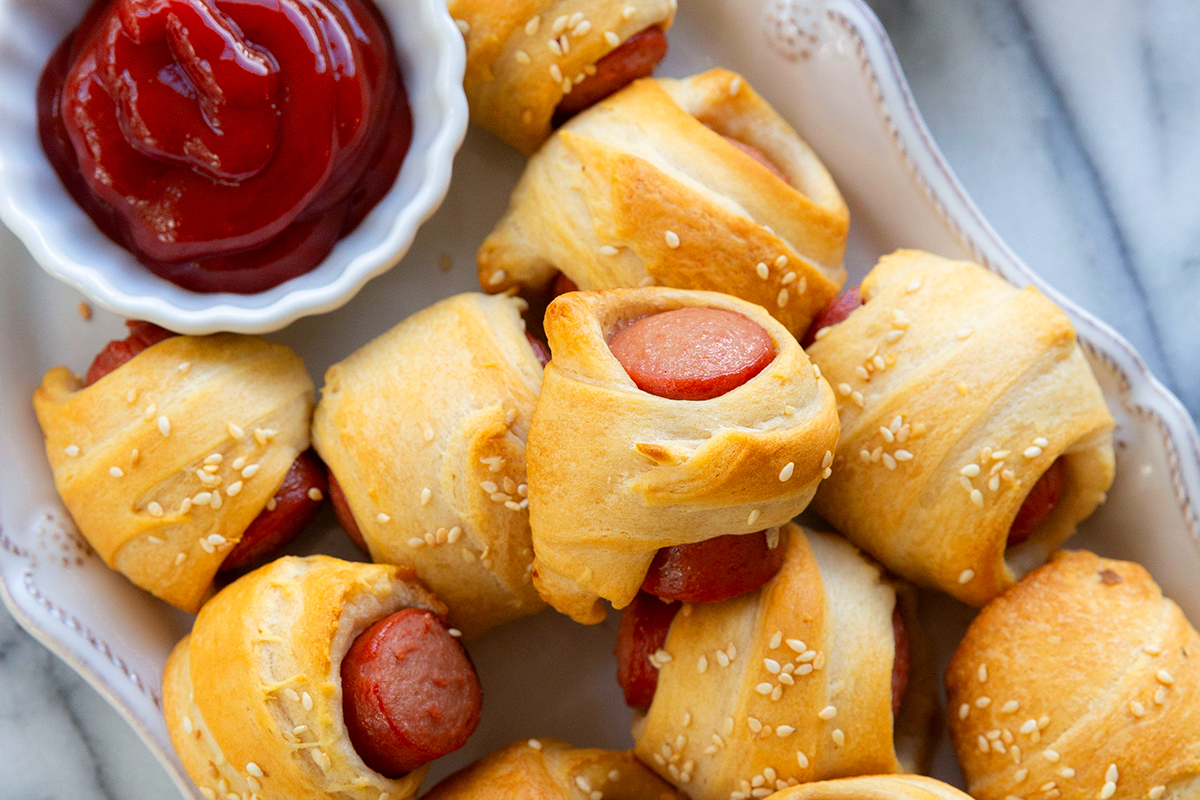 pigs in a blanket bites